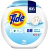 Tide PODS Detergente Hipoalergénico líquido suave, 76 unidades  Salud y Hogar