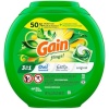 Gain Flings - Jabón de detergente compatible con HE de larga duración, aroma original, 76 unidades