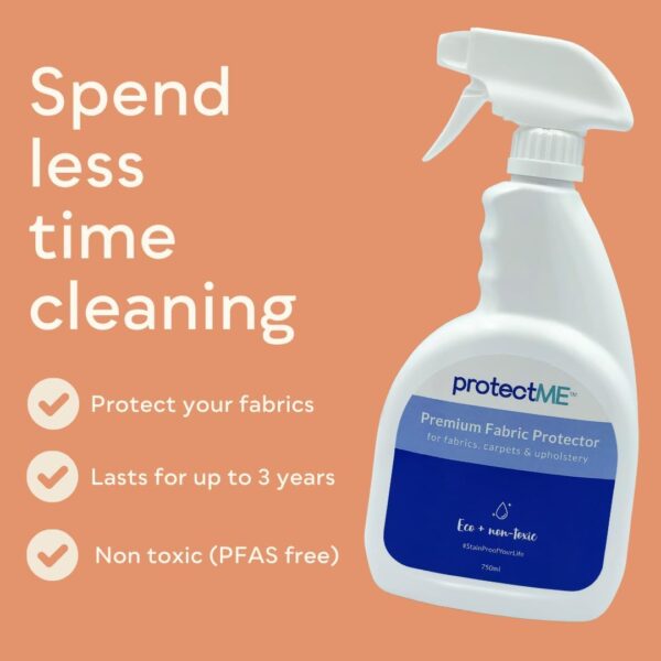 ProtectMe, Premium Fabric Protector, no tóxico, a base de agua, protector no inflamable, 25.4 onzas líquidas - Image 7