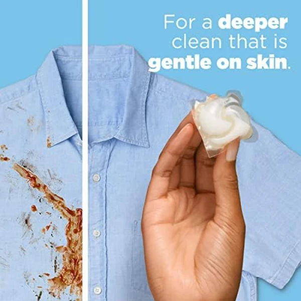 Tide PODS Detergente Hipoalergénico líquido suave, 76 unidades  Salud y Hogar - Image 2