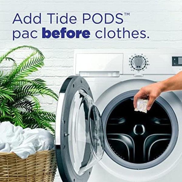 Tide PODS Detergente Hipoalergénico líquido suave, 76 unidades  Salud y Hogar - Image 5