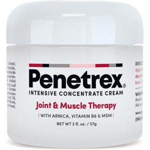 Penetrex Terapia articular y muscular, crema de 2 onzas, concentrado intensivo para alivio y recuperación.
