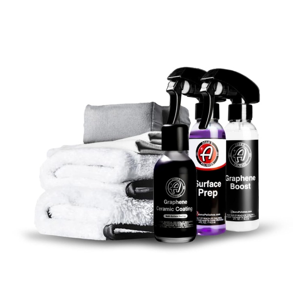 Adam's Kit de revestimiento de cerámica de grafeno UV – Revestimiento de cerámica verificado 10H para coches con más de 7 años de protección y tecnología de brillo UV