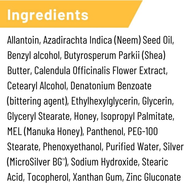 Absorbine Silver Honey - Pomada rápida para reparación de heridas, tubo de 2 onzas, miel de manuka de grado médico y microplata BG - Image 6