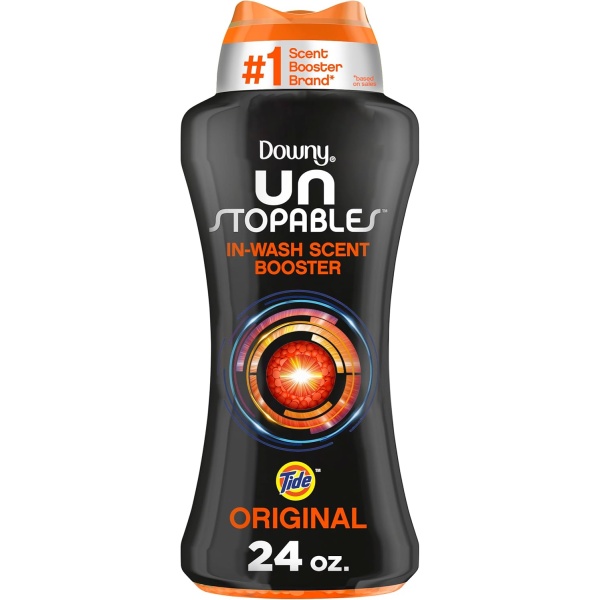 Downy Unstopables - Cuentas potenciadoras de aroma para lavar, Tide Original, 24 onzas