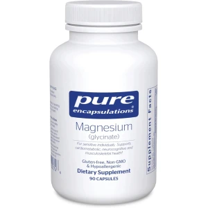 Magnesio Glicinato Pure Encapsulations - 90 Cápsulas