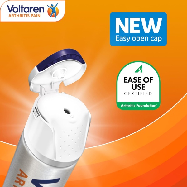 VOLTAREN Gel de dolor de artritis voltaren para alivio de dolor de artritis tópica, no se necesita prescripción - Tubos de 3.5 oz / 100 g (paquete de 2) - Image 2