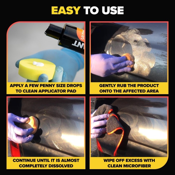 Carfidant Scratch and Swirl Remover - Removedor de arañazos y remolinos para pintura de automóvil, compuesto de pulido para automóviles, con almohadilla pulidora - Image 6