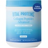 Vital Proteins - Péptidos de colágeno en polvo, de vacas alimentadas con pasto y criadas en prados, sin sabor, 20 onzas