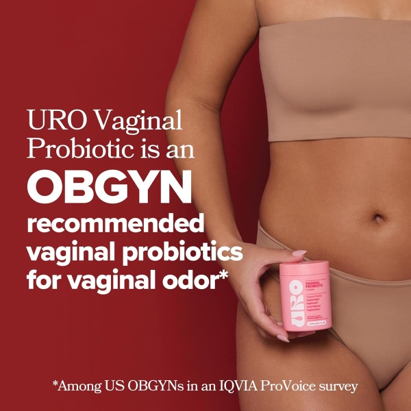 URO Vaginal Probiotics para la salud vaginal de las mujeres, equilibrio del pH, promueve el olor y flora vaginal saludable, 60 cápsulas, (1 unidad) - Image 6