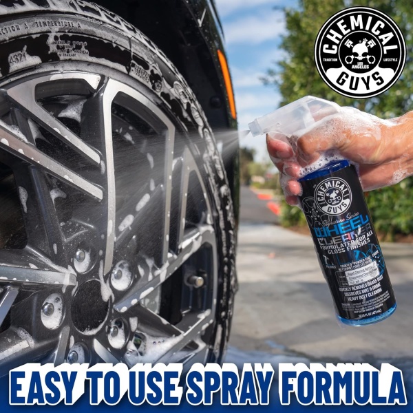 Chemical Guys CLD_203 Signature Series Wheel Cleaner, 1 gal, azul - Image 7
