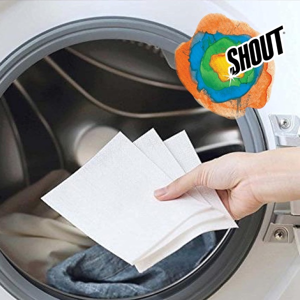 Shout Sábanas de color para lavandería, permiten lavados mixtos, evitan que el color se corra y mantiene el color original de la ropa, 72 unidades, paquete de 2 (144 hojas en total) - Image 7