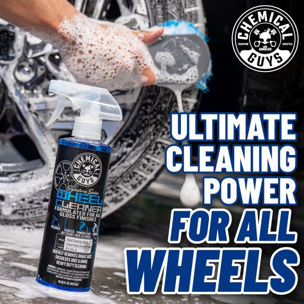 Chemical Guys CLD_203 Signature Series Wheel Cleaner, 1 gal, azul - Image 4