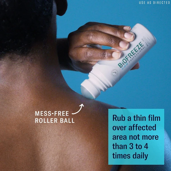Biofreeze Professional - Tratamiento para aliviar el dolor muscular y articular en presentación Roll-On - Image 5