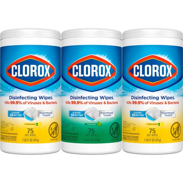 Clorox desinfección Toallitas Value Pack, aroma fresco y mezcla de cítricos, 10754, Multicolor - Image 8