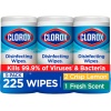 Clorox desinfección Toallitas Value Pack, aroma fresco y mezcla de cítricos, 10754, Multicolor