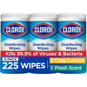 Clorox desinfección Toallitas Value Pack, aroma fresco y mezcla de cítricos, 10754, Multicolor