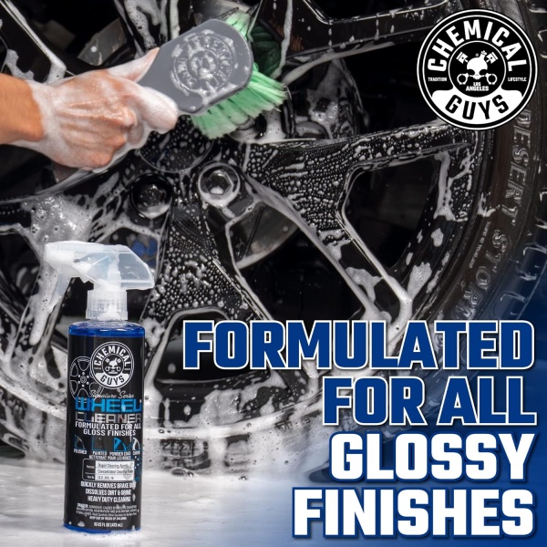 Chemical Guys CLD_203 Signature Series Wheel Cleaner, 1 gal, azul - Image 3