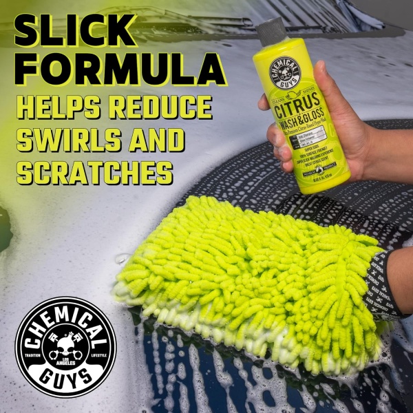 Chemical Guys CWS_301 - Jabón de espuma para lavado de automóviles (funciona con cañones de espuma, pistolas de espuma o lavados) - Image 3