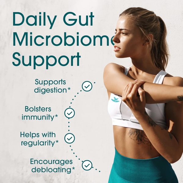 Probióticos para mujeres y hombres, con enzima lactasa y fibra prebiótica para la salud digestiva. - Image 3