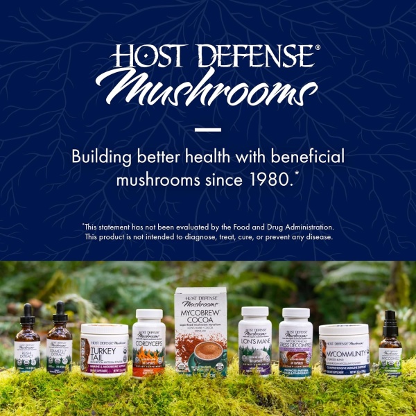 Host Defense, MyCommunity Cápsulas, apoyo inmunológico avanzado, suplemento de hongos con melena de león y Reishi, sin sabor, 120 - Image 7