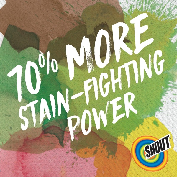 Shout Advanced - Gel quitamanchas tipo pulverizar y lavar, la mejor fórmula de Shout, 22 onzas, paquete de 3 - Image 2