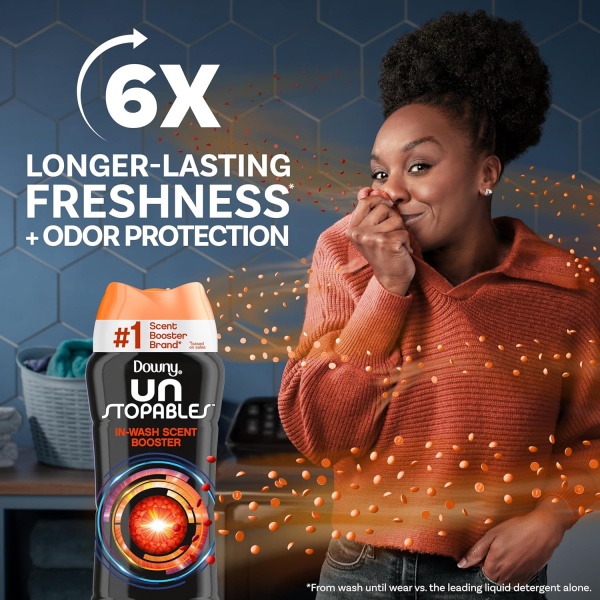 Downy Unstopables - Cuentas potenciadoras de aroma para lavar, Tide Original, 24 onzas - Image 2