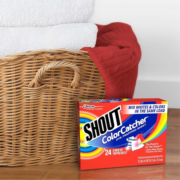Shout Sábanas de color para lavandería, permiten lavados mixtos, evitan que el color se corra y mantiene el color original de la ropa, 72 unidades, paquete de 2 (144 hojas en total) - Image 8