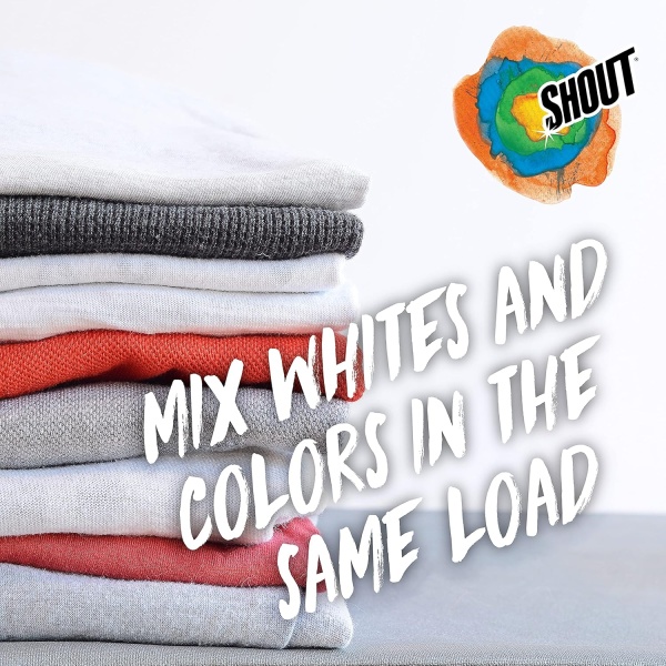 Shout Sábanas de color para lavandería, permiten lavados mixtos, evitan que el color se corra y mantiene el color original de la ropa, 72 unidades, paquete de 2 (144 hojas en total) - Image 4