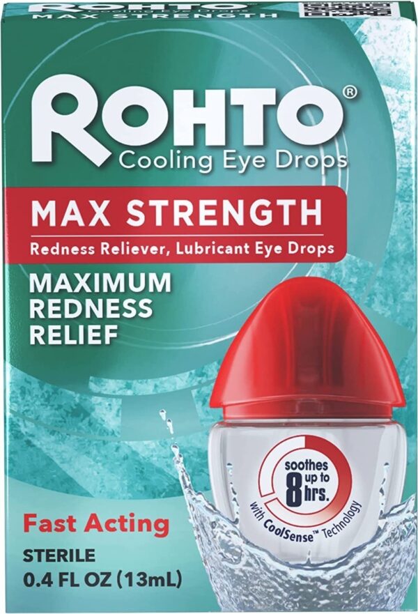 Rohto Redness Relief Gotas Lubricantes Para Los Ojos 3 Pack - Image 2