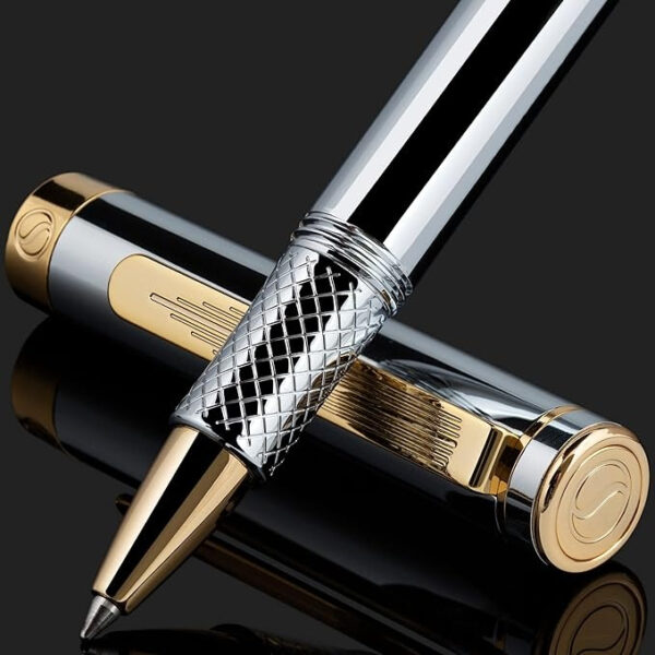 Pluma Scriveiner Silver Chrome: Regalo Perfecto Profesional - Image 5
