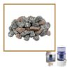 Nikken Aguamarina Verter Sistema De Agua Mineral Piedras Sus