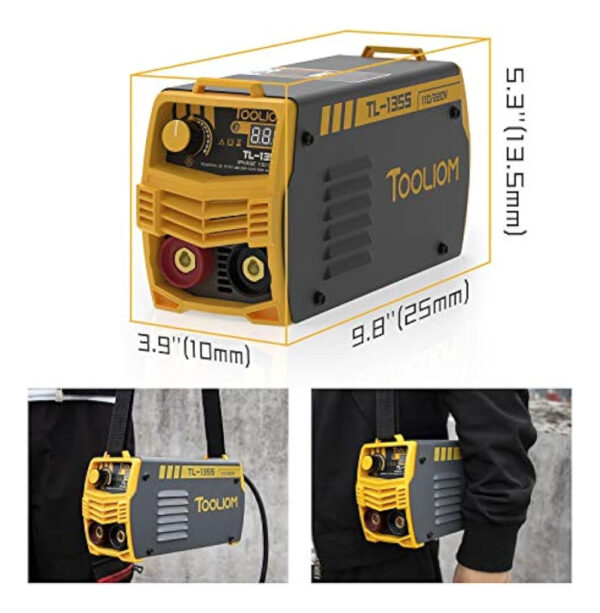 Tooliom 135a 110v/220v Stick Welder Mma Arc Welder Machine D - Image 4