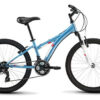 Bicicleta De Montaña, 24 Pulgadas. Color Azul