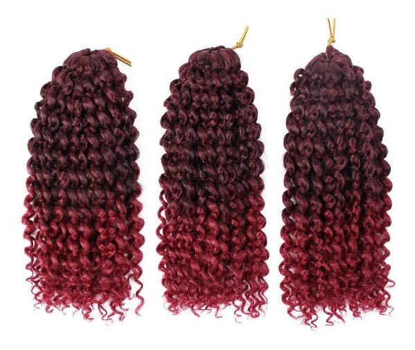 Marlibob Crochet Braids Hair Extensions 6 Packs/lot 8'' Burg - Image 6