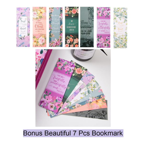 Fundas Grandes De Cuero Para Biblia Mujer Rosa - Image 6