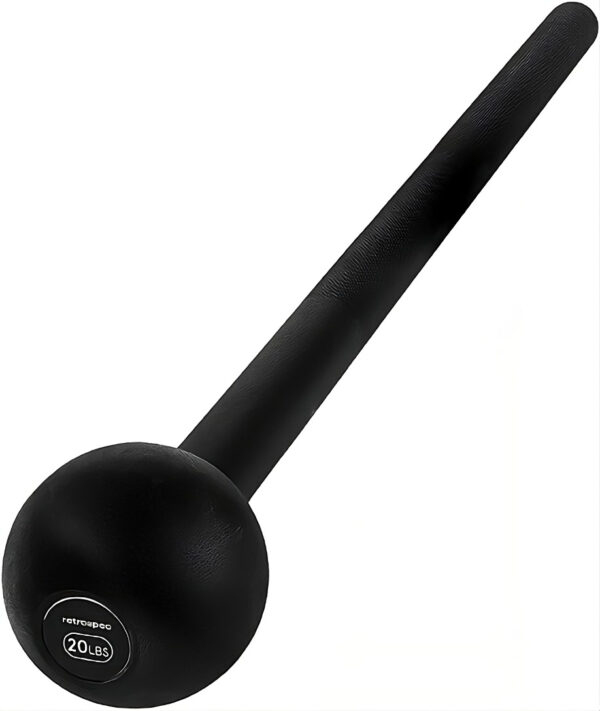 Retrospec Steel Macebell De 15-25lb Entrenamiento De Fuerza