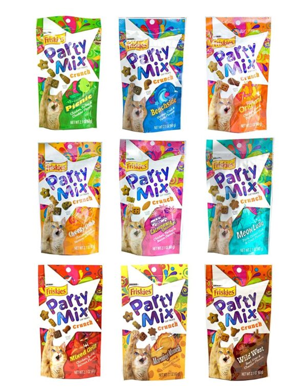 Friskies Party Mix Crunch Variety Pack (9 Sabores) - El Leja - Image 2