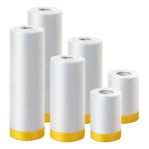 Cinta Y Cortina Mylifeunit, 6 Paquetes De Papel De Enmascara