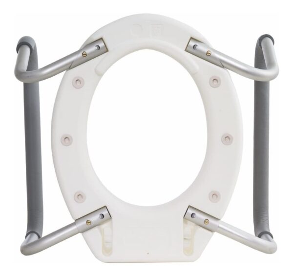 Asiento Inodoro Elevado Portable Brazos 3ra Edad Enfermo - Image 3