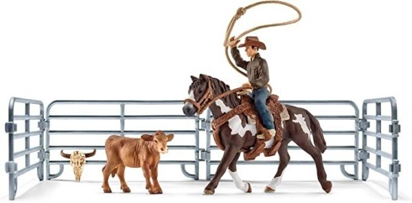 Juego De Vaquero Juguete Rodeo Para Niños