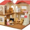 Conjunto Calico Critters Red Roof Casa De Campo Regalo Msi
