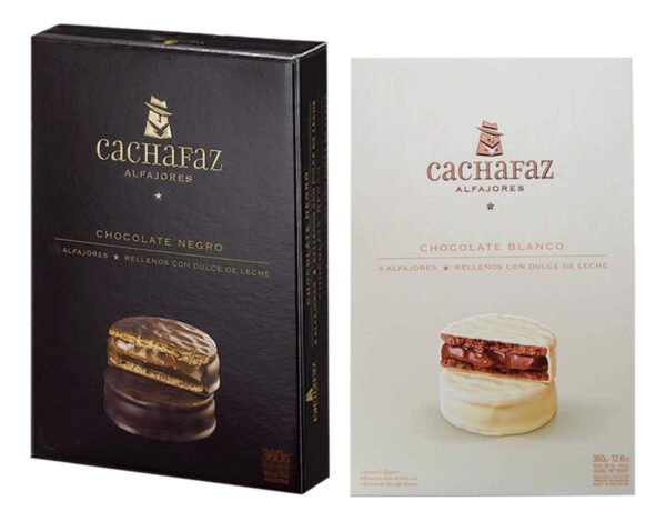 Cachafaz. Alfajores De Argentina. 2 Paquetes (12 Alfajores)