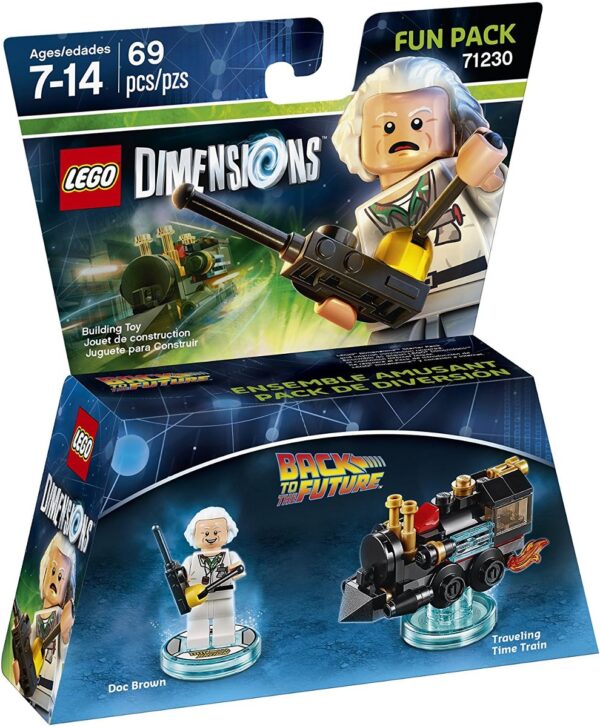 Regreso Al Futuro Doc Brown Fun Pack - Lego Dimensiones