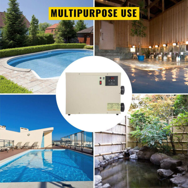 Calentador Agua Electrico Piscina Spa Hidromasaje 240v Msi - Image 7