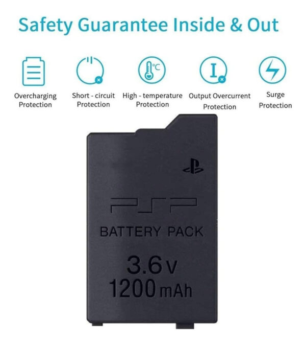 Tfseven Psp-s110 High Capacity Replacement Sony Psp Slim Bat - Image 2