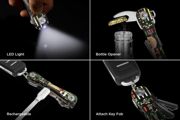 Llavero Inteligente Con Bluetooth Y Abrebotellas Para 14 Lla - Image 3