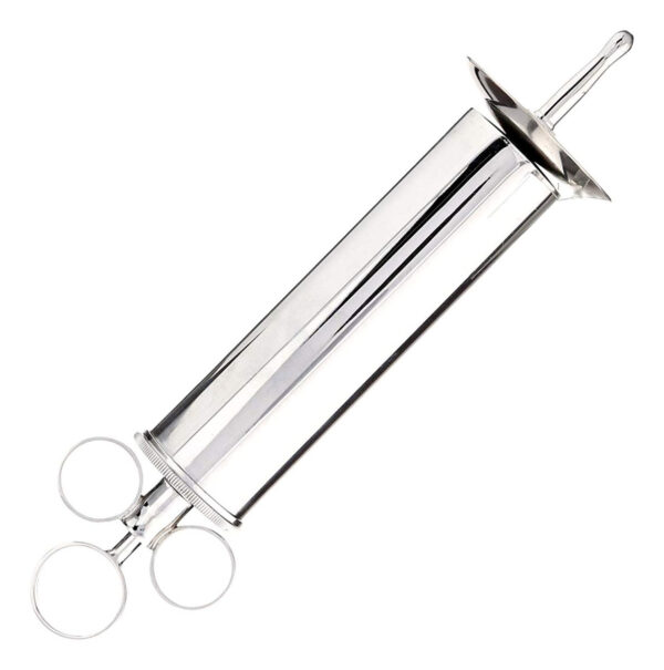 Jeringa Para Remover Cera De Oído 4 Onzas Latón Cromado - Image 3