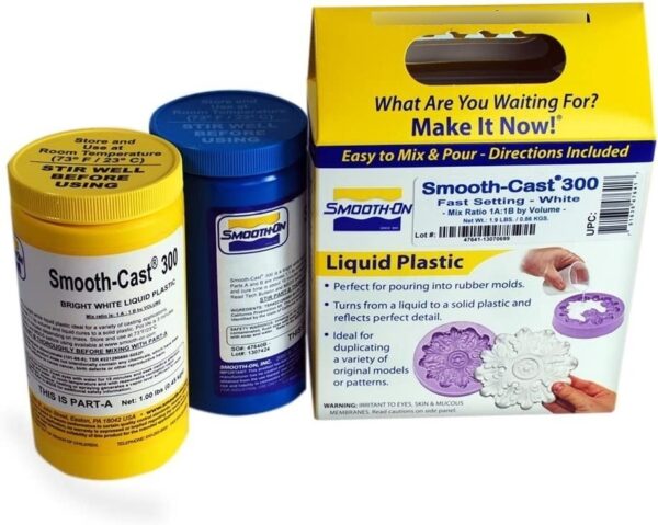 Compuesto Plastico Liquido Para Moldes Smooth Cast 300 Kit