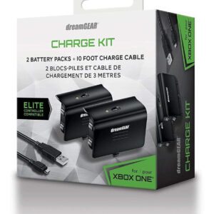 Dreamgear Xbox One Kit De Carga. Incluye 2 Baterías Recargab
